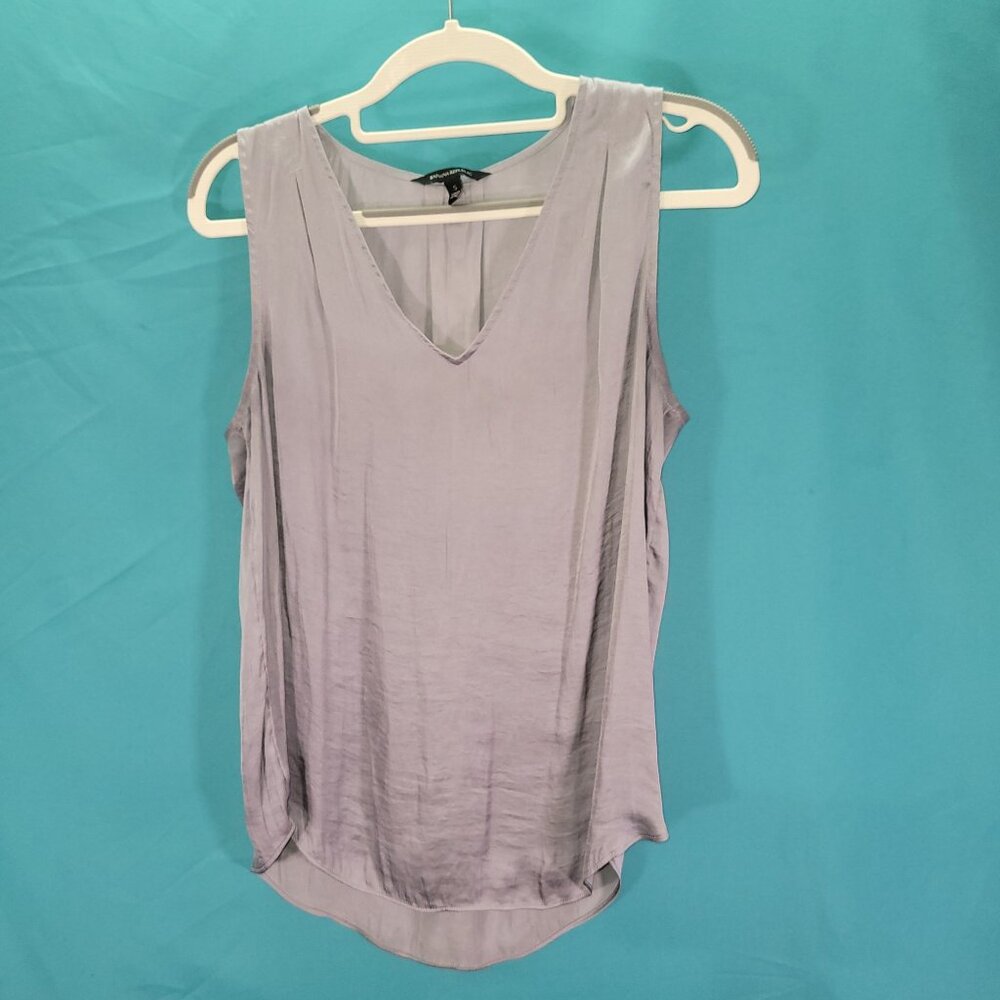 Banana Republic Womens Sleeveless V-Neck Top Size S Light Purple